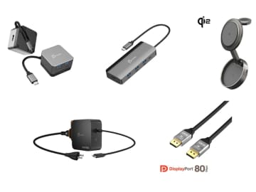 j5create、充電器やドック、Qi2対応充電器など5製品