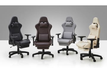 玄人志向、関家具監修のモダンデザインなゲーミングチェア