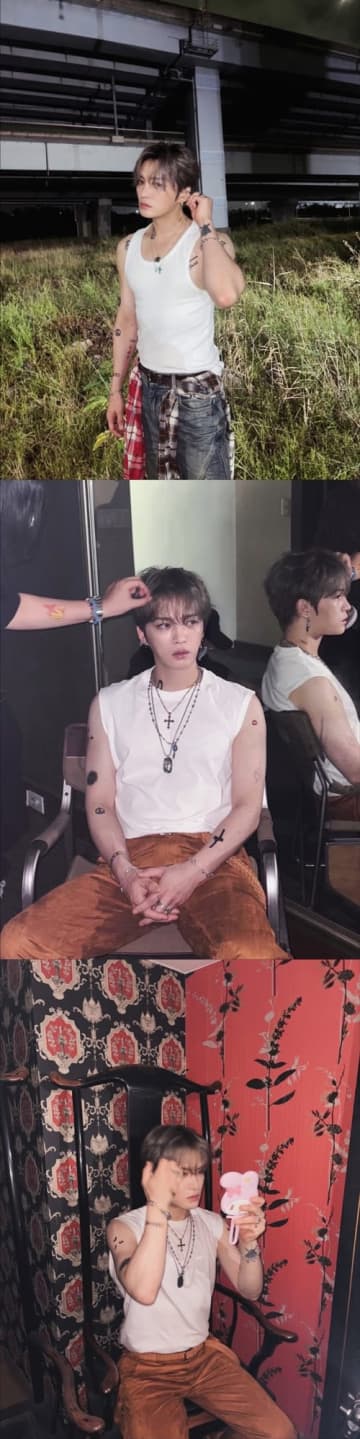 ジェジュン、タンクトップ姿で“マイメロ鏡”持ち…ギャップ萌えするファン続出「かわちい」【PHOTO】
