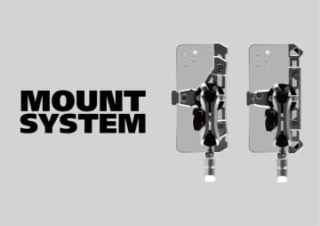 機能美を極めたバイク用スマホホルダー　新モデル「MOUNT SYSTEM Second」誕生