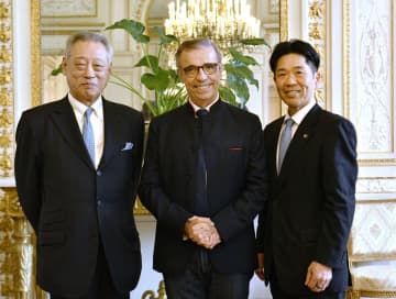 仏で道上氏の施設設立式　柔道ヘーシンクを育成