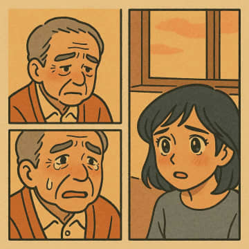 「子どもに迷惑はかけたくない」老人ホームに入った父。その後、私が見たのは泣く父の姿だった【短編小説】
