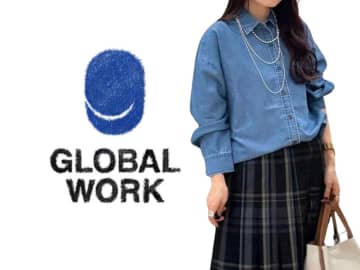 『服探し』→【グローバルワーク】で！ 楽ちんなのにオシャレ♡「細見えスカート」