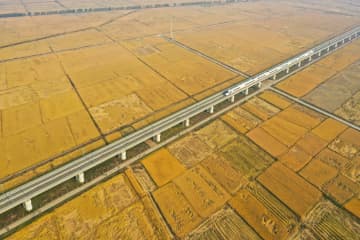 広がる美田　中国食糧安全保障の底力