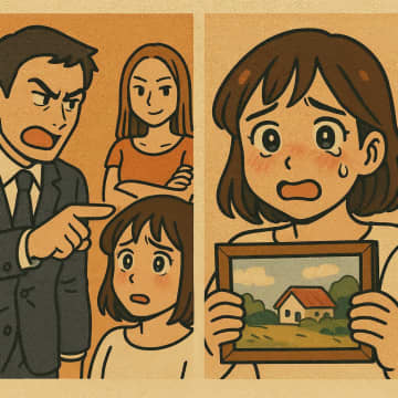 「お前にはガラクタがお似合いだ」夫が見下したガラクタの絵。後に判明した本当の価値とは？【短編小説】