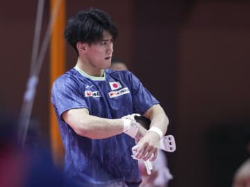 橋本、内村以来のV3狙う　世界体操、22日に個人決勝