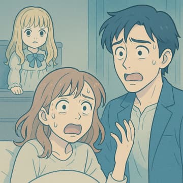「いったい誰が見てたの？」寝てる間に感じた謎の視線。朝、鏡を見るとその正体が判明した【短編小説】