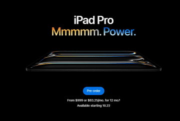 Apple新型タブレット iPad Pro（M5） を発表 10月22日発売を予定