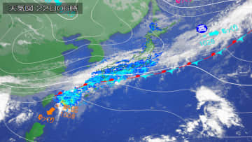 九州南部から沖縄地方と伊豆諸島では大雨警戒！