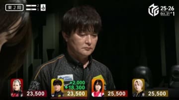 クマはどこでも出没注意！瀬戸熊直樹、爪痕ざっくりの一撃が破壊力抜群「激痛」「やば」／麻雀・Mリーグ