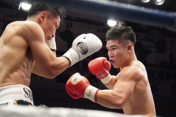 「ハマのタイソン」田中空、5戦連続KO勝利でV1　熱戦観戦のボクサーが突如リングイン「待ってろ！」