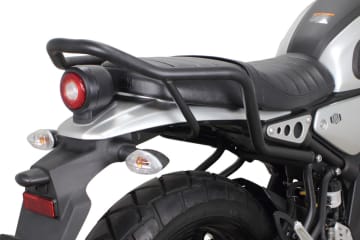 XSR125/155の積載性アップ！　武川からグラブバー＆サイドバッグサポート登場