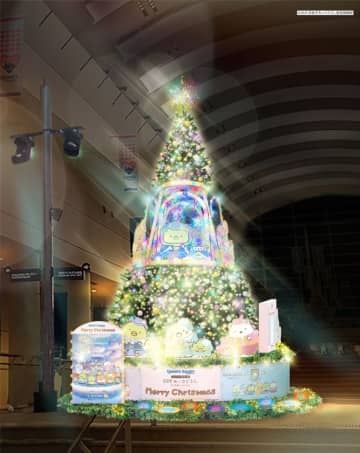 クイーンズスクエア横浜クリスマス2025×『映画 すみっコぐらし 空の王国とふたりのコ』キラキラたからものクリスマス　11月6日(木)～12月25日(木)までクイーンズスクエア横浜で開催