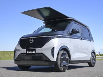 日産サクラ「 Ao-Solar Extender」は青空を味方にする軽EV！年間3000km相当の電気を自給自足で賄うから、もっと地球に優しくなれる