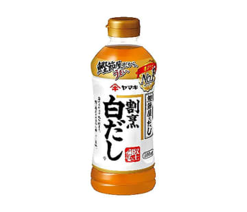 ヤマキ「割烹白だし500㎖」上期最高売上記録