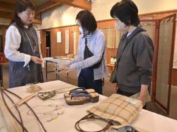 「古代の織物」作品展　暮らしになじむ50点　茨城・水戸