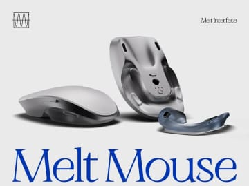 未来感漂う新型マウスの機能がすごい　トラックパッドとテンキーが一体化