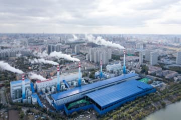中国最北の省都、黒竜江省ハルビン市で暖房供給開始