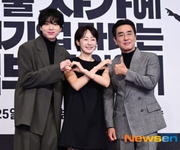 【PHOTO】リュ・スンリョン＆ミョン・セビン＆チャ・ガンユンら、新ドラマ「キム部長の物語」制作発表会に出席