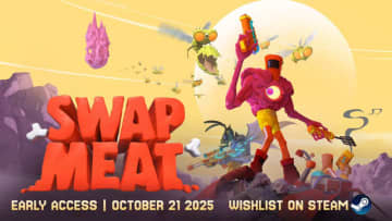 敵のボディーパーツを奪って強くなる協力型アクションローグライトシューター『SWAPMEAT』早期アクセス開始！