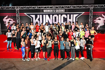 『SASUKE』女性版『KUNOICHI』に上谷沙弥、≒JOY・大信田美月、エビ中・風見和香、僕青・岩本理瑚ら50人が参戦