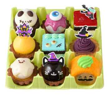 銀座コージーコーナーから、9種のハロウィンプチケーキが登場♡