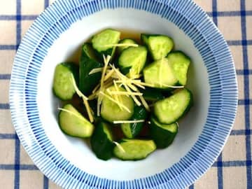 【きゅうりの浅漬け】便利な野菜だし使用！