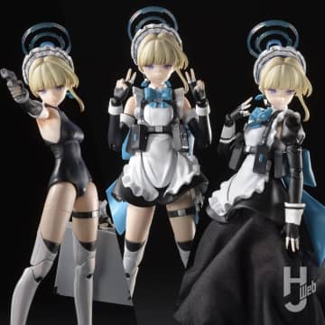 「PLAMATEA トキ」のメイド衣装を3モードにチェンジ！平常時のロングスカート姿と、EXスキル使用時のレオタード姿の3つの装いを再現製作！【ブルーアーカイブ -Blue Archive-】