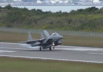 他国からの基地攻撃を想定、空自F-15J戦闘機が民間4空港で離着陸訓練 南紀白浜・鹿児島3空港で