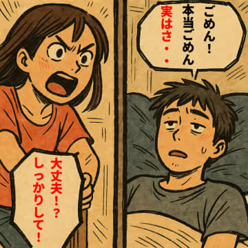 「事故にあったかも」3日間、彼から連絡がなかった。震える手でドアを開けた私が見た光景とは【短編小説】