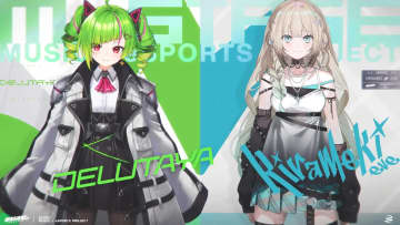 SCARZとビクター、VTuberプロジェクト「MeSTAGE」始動　DELUTAYAと煌イヴ加入