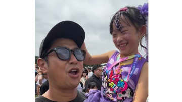 パンサー尾形・妻 5日ぶりに再会した夫と娘＆愛犬との愛情あふれるほほ笑ましい光景を公開！「なんか泣けちゃう 幸せってこれだな！」