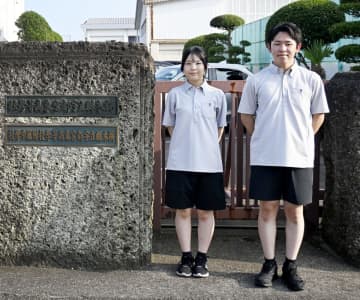ハーフパンツの制服「ダサい」一転、好評　猛暑対策で生徒発案、宇都宮東高・中