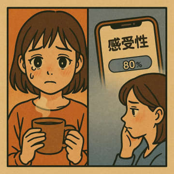 あなたの選択で物語が変わる。『性格』を調整できるアプリ。あなたなら『感受性』をどうする？【短編小説】