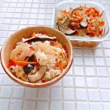 忙しい日に助かる！ご飯に混ぜるだけ『五目ずし風混ぜご飯の素』の作り置き