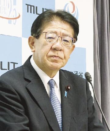 金子恭之国交相が就任会見／国民の安全と暮らし守る／防災・減災に全力注ぐ
