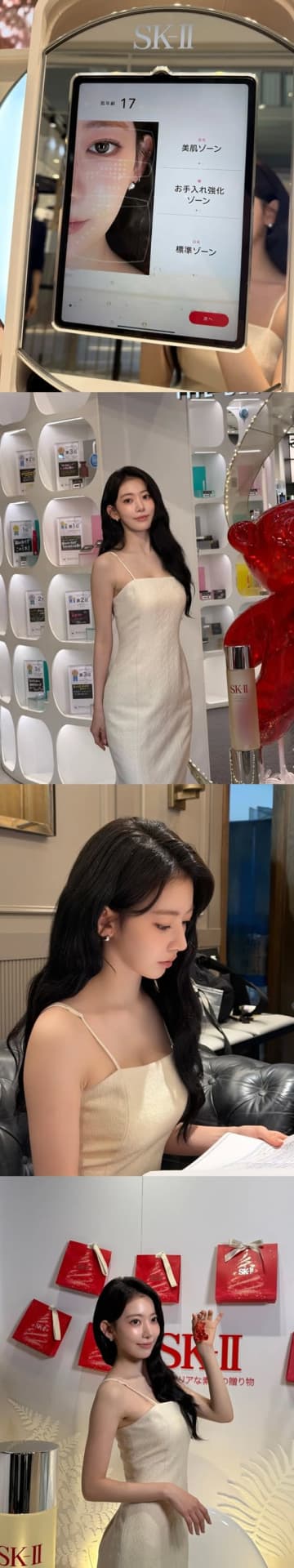 衝撃の“マイナス10歳肌”！LE SSERAFIM・宮脇咲良、胸元パックリドレスで見せた奇跡の透明感【PHOTO】