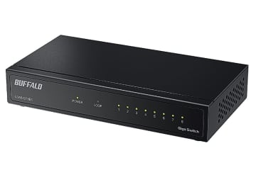 バッファロー、コンパクトな金属筐体のギガビット対応5/8ポートスイッチングハブ「LSW8-GT」シリーズ発売