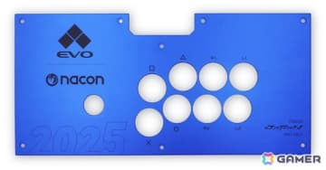 「NACON DAIJA アーケードスティック」にEVO Japan 2025の大会入賞者用と同デザインの特製ブルーメタルプレートを同梱―10月23日より数量限定で販売