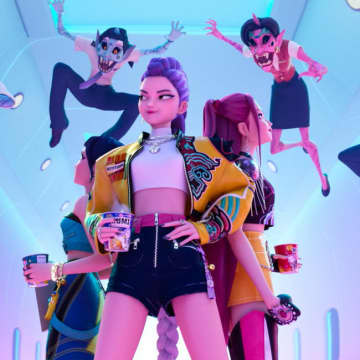 世界で大ヒット中の『KPOPガールズ! デーモン・ハンターズ』、『悪女/AKUJO』がインスピレーション！？