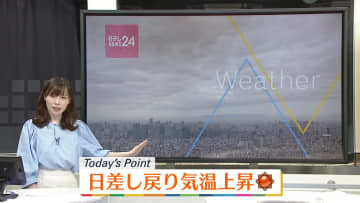 【天気】東北南部～九州北部は晴れ間戻り洗濯日和　沖縄や伊豆諸島は雷雨に注意