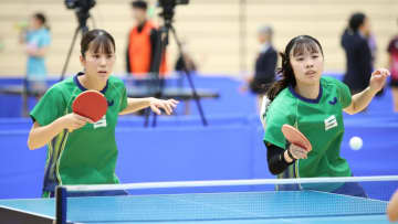 女子ダブルスでランクが決定　女子シングルスはベスト64が決定＜卓球・全日学2025/女子2日目総括＞