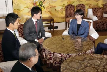 高市内閣支持64％、共同調査　萩生田氏の要職不適切70％