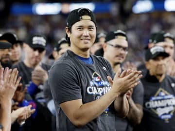 ドジャース日本で734万人視聴　大谷らのリーグ優勝決定S