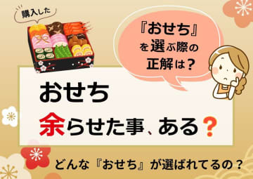 【調査】おせち、約半数が「濃い味で飽きる」と余らせる！おせちを選ぶ際の正解は？　楽天10年連続1位の実績！「薄味・完食」で現代の食卓の課題を解決