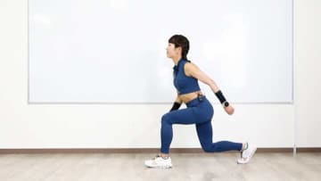 「スクワットより効く」下半身痩せなら“スキップランジ”。1分で効果的！