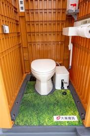 大東建託、全国の施工現場のトイレ整備を加速