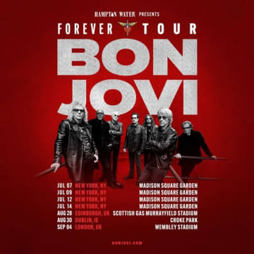 ボン・ジョヴィ、ジョンの声帯手術を乗り越えてツアー復帰を発表 YouTube生配信にてファンに直接告知