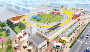 入間市、都市公園にスーパー誘致　屋上活用して立体的な公園整備も