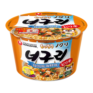 韓国人気ラーメンから日本限定の新製品誕生！「もっちりノグリ 韓国風海鮮味 カップ」が10月27日よりコンビニで発売